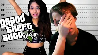 PLAYING WITH MY BOYFRIEND - GTA 5 Online Fails Funny Moments