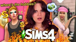 The Sims 4 Businesses and NO HOBBIES