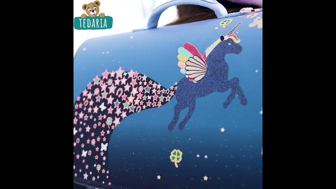 Schultaschen  - Schultasche It Bag Midi Unicorn Universe Jeune Premier - 4