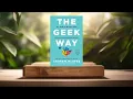 Review The Geek Way The Radical Mindset that Drives Extraordinary Results Andrew McAfee