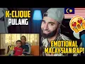 Lagu K-CLIQUE | PULANG - GNELLO, SOMEAN \u0026 MK K-CLIQUE feat. AJ // REACTION