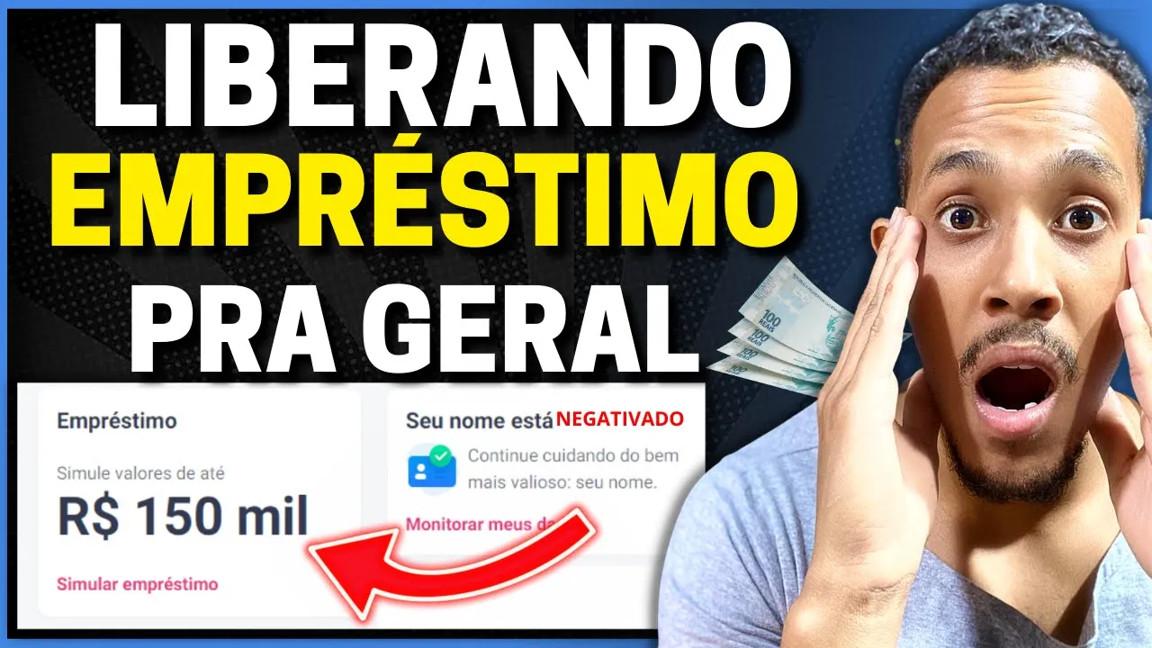 ????【 URGENTE 】EMPRÉSTIMO PRÉ-APROVADO NO SERASA ATÉ PARA NEGATIVADO | Rei Dos Cartões