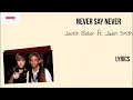 Download Lagu Justin Bieber ft jaden Smith - never say never lyrics