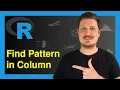Find Character Pattern in Data Frame Column 2 Examples Test Check Identify str - detect