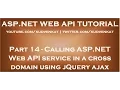 Calling ASP NET Web API service in a cross domain using jQuery ajax