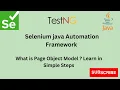 Part 2 Page Object Model Selenium automation framework