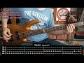 TWISTED SISTER - Out on the streets (BASS TABS) [lyrics + PDF]