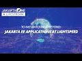 To Instanton and Beyond Jakarta EE Applications at Lightspeed - JakartaOne 2022