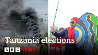 Tanzanian President Samia Suluhu Hassan Sworn In As Hundreds Feared Dead In Unrest BBC News 