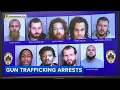 Alleged gun trafficking organization dismantled in Montgomery County 9 arrested