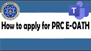 How to apply for PRC E-OATH