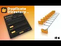 Duplicate Folder Structure Without Files - Mac and PC