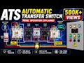 ATS panel wiring Automatic Changeover Switch for Generator Automatic Transfer Switch
