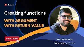 JavaScript Tutorial Creating Functions with Arguments and Return Values