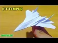 Download Lagu ORIGAMI, Cara Membuat Pesawat Jet Tempur Dari Kertas