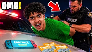 HE RISKED JAIL FOR V-BUCKS.. (ARRESTED)