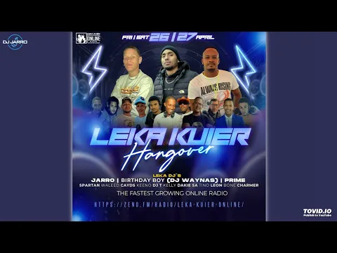 Download MP3 Leka Kuier Online Radio (26.04.24) Mixtape Mixed By DJ Jarro