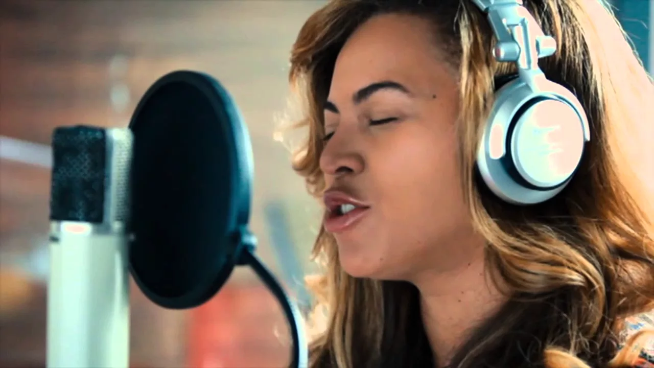 Beyonce  I Care Recording in the Studio