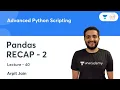 Pandas - RECAP