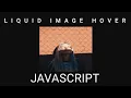Liquid image hover effect using javascript three js gsap3 hover-effect js imakedesigneasy