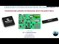 Temperature Sensor LM35 Interfacing with PIC16F877 MCU