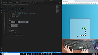ASMR Programming - Game Design Javascript Snake io