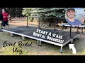 Lagu Renting Out Stage - Event Rental Business Vlog #3 | TuffStage Review \u0026 Setup