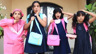 روتين صباحي مع المربية في المدرسة شفا 