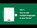 How to add multiple languages to your forms 123FormBuilder