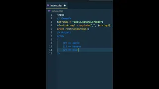 How to use PHP explode function