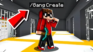 I CREATED A GANG BRAND NEW PLOT Minecraft Prisons MCCentral