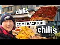 Why is CHILI s Making a COMEBACK Trying the THRIVING CHAIN BABY BACK RIBS and TRIPLE DIPPER