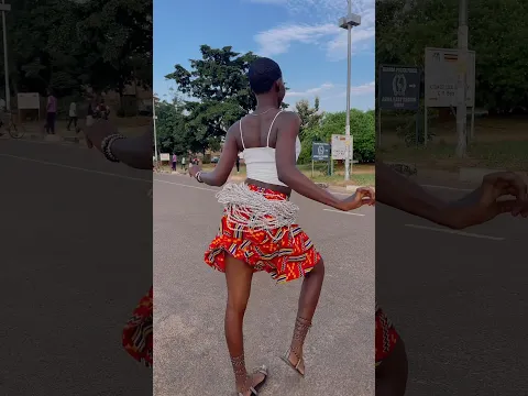 African village Acholi traditional dance