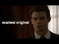 Elijah being scarier than Klaus for 7 minutes and 42 seconds straight