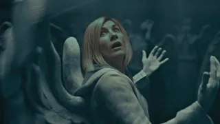 the doctor becomes a weeping angel village of the angels doctor who flux