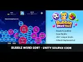 Bubble Word Sort - Unity Source Code Link in Description