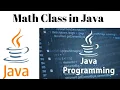 Math class in java math Function in java java tutorials for beginners
