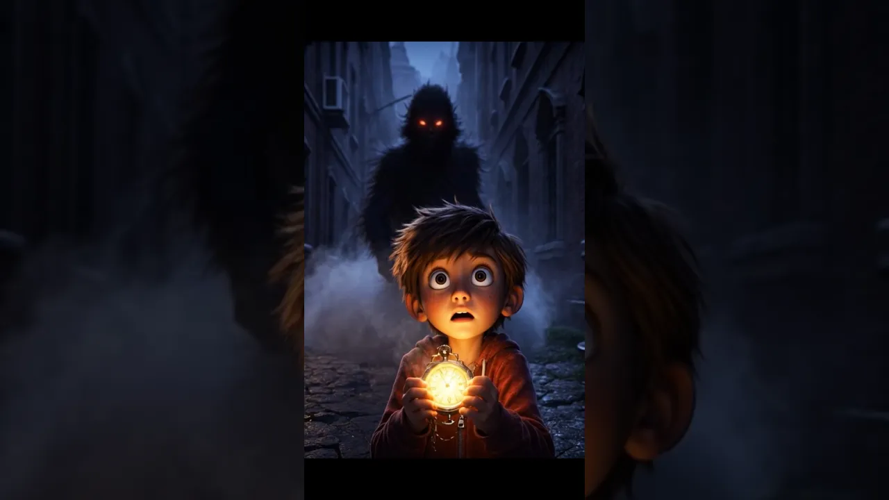 اس لڑکے نے وقت روک دیا! ⏳😱 | Magical Clock Story | Pixar 3D Short” poster