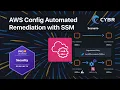 AWS Config Automated Remediation with SSM - SCS-C03
