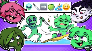 GARTICPHONE MAS SÓ PODE USAR EMOJIS 😭😜😎🤓
