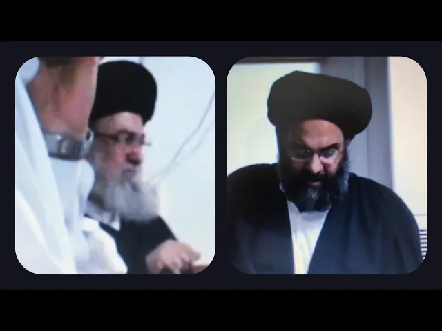 ⁣فديو قديم: السيد محمد صادق الخرسان في مجلس والده الرمضاني يقرأ أبياتاً بحق أمير المؤمنين عليه السلام