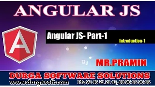 Angular JS-Part-1 Introduction-1