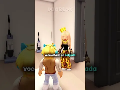 eu era O MAIS REJEITADO por todos E ACABEI NA RUA #roblox #robloxshorts