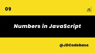 Numbers in JavaScript JS Tutorial for Beginners to Advanced JDCodebase