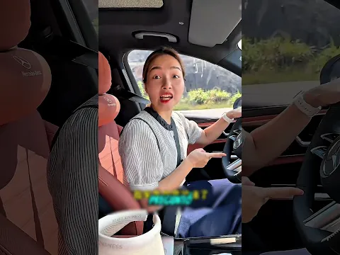 When she sees her mum wanted to drive