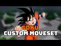 Goku Custom Moveset in TSB Made with Skill Builder