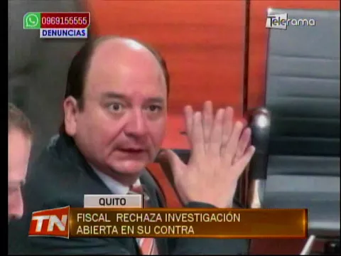 Fiscal rechaza investigación abierta en su contra