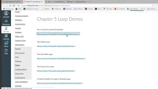 Chapter 5 For and While Loop