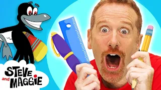 Fun Short School Stories for Children with Steve and Maggie | Learn the Senses  | English for Kids