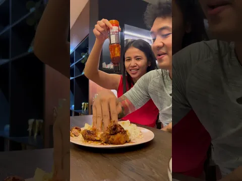 Makan Fried Chicken Korea Buatan Istri
